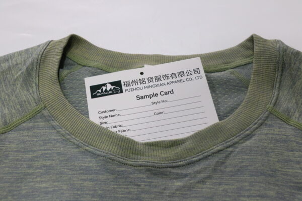 Wholesale Stretchy Long sleeve crew active wear - Image 3